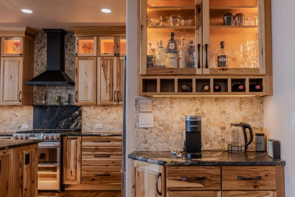 custom cabinetry and countertops for kitchens, bathrooms, and more