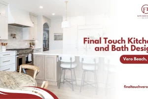 Elegant kitchen renovation in Vero Beach with coastal style