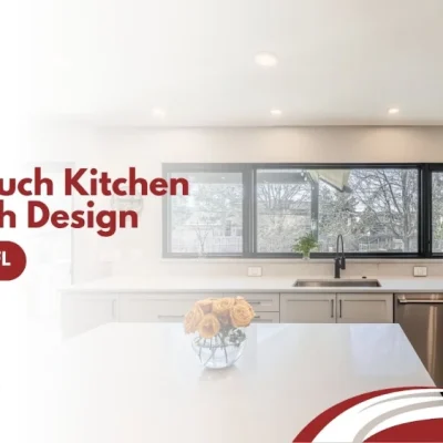 Modern Vero Beach kitchen remodel with sleek cabinets and island
