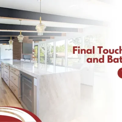 Modern kitchen design by Final Touch Kitchen and Bath Design in Vero Beach, FL